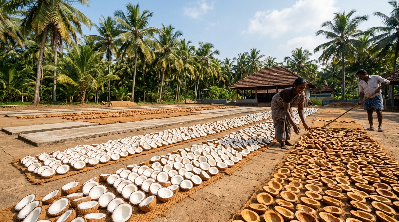 Narunaadan Copra Drying Yard